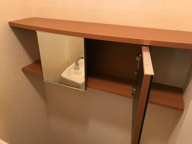 サンモールの収納|トイレ収納