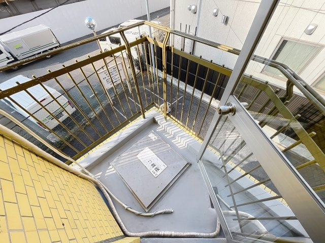 東京ベイビュウのバルコニー