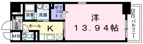 Ｕ．Ｓ．Ｓ　シャトナーの間取り