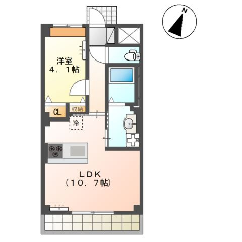 Eternal J（エターナル　ジェイ）の間取り