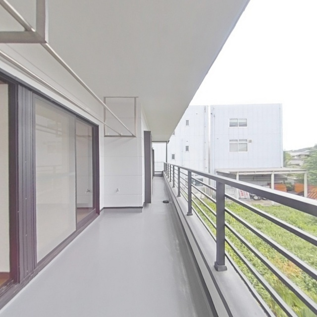 岐阜市北一色９丁目の一戸建てのバルコニー