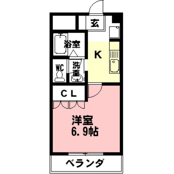 コンフォートハイムの間取り