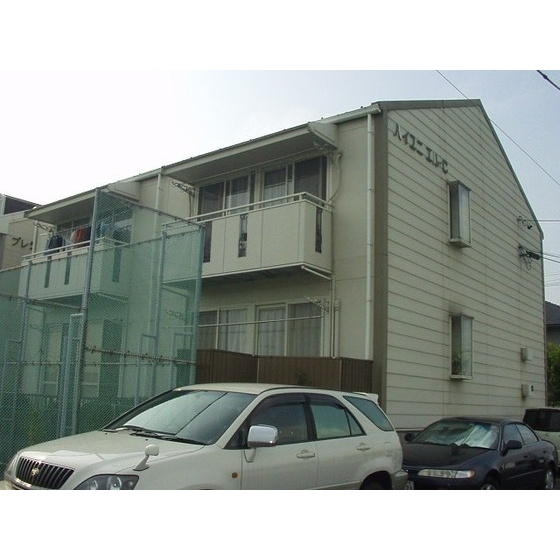 岐阜市今嶺２丁目のアパートの外観