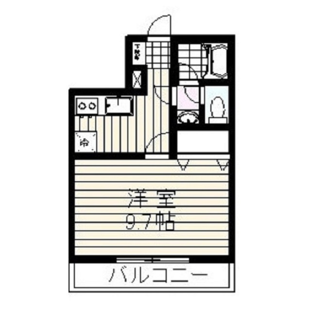 ボナーシュモア　Ⅰの間取り
