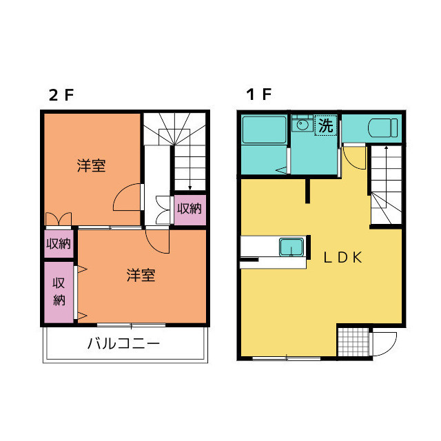 ピュアメゾン西島の間取り