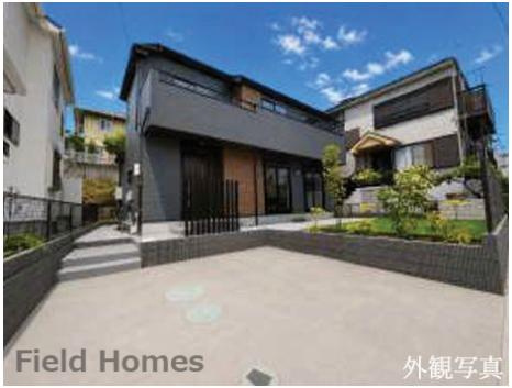 茅ヶ崎市芹沢新築戸建て　1期№1の外観|外観「茅ヶ崎市芹沢新築戸建て」