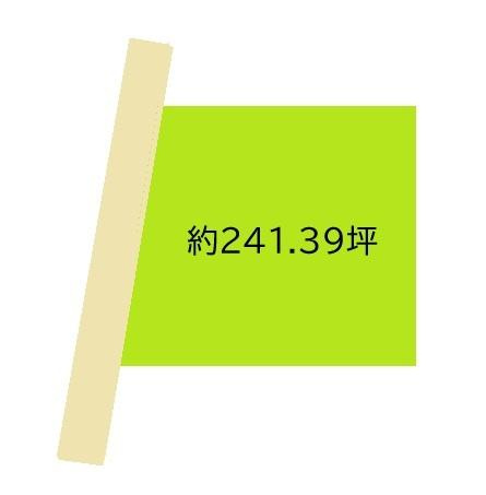 和歌山市大谷　土地の土地図