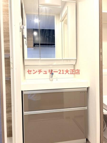 弁天町プライマリーワンの洗面所