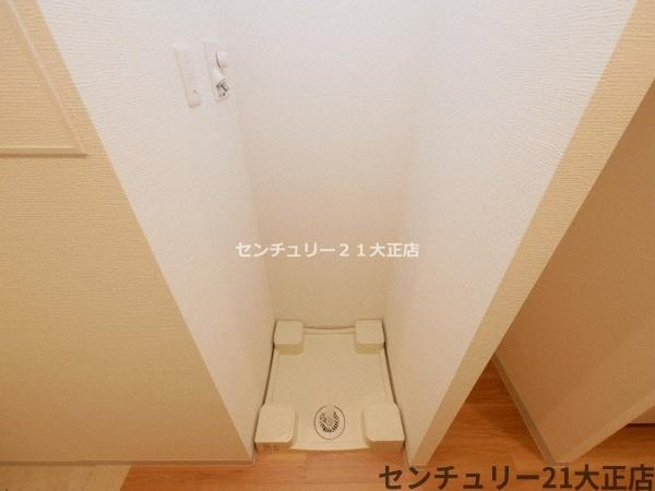 Metrosa弁天町の駐車場|室内洗濯機置場