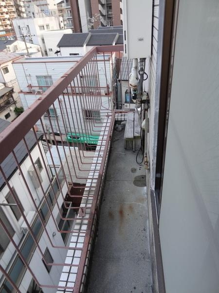 創建泉尾マンションのバルコニー|★二面バルコニーです★