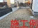 岡崎市鴨田町1期　全4棟・2号棟の庭