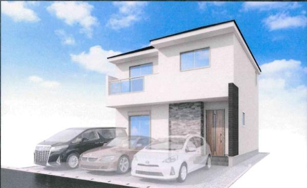 岡崎市鴨田町1期　全4棟・3号棟の外観