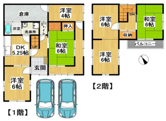 【間取り】 | 須藤川原代町住宅
