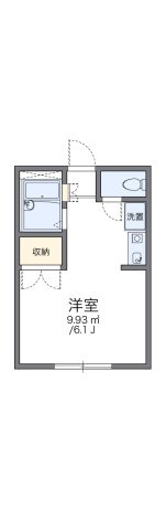 レオパレスラフィネの間取り
