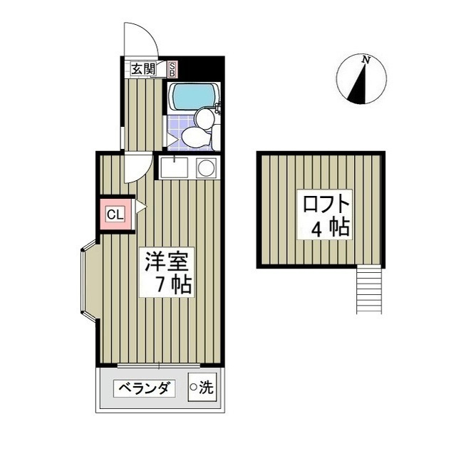 ニューパレス松戸の間取り