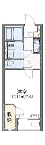 レオネクスト小山ロイヤル館の間取り|代表的な間取のため実際の間取とは異なる場合があります