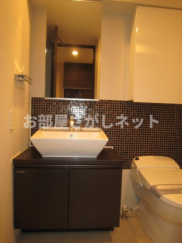 カーサスプレンディッド虎ノ門新橋【高級賃貸・ブランドマンション】の洗面所