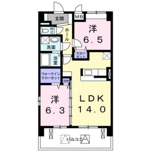 【間取り】 | プラジュ千種