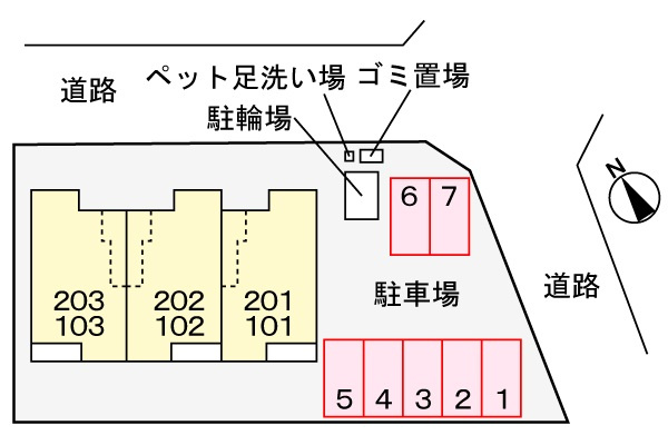 【区画図】 | アルバ藤里