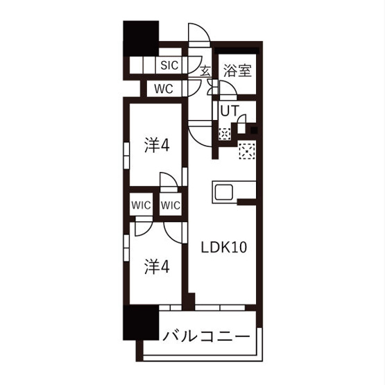 【間取り】 | オープンレジデンシア名駅南THECOURT