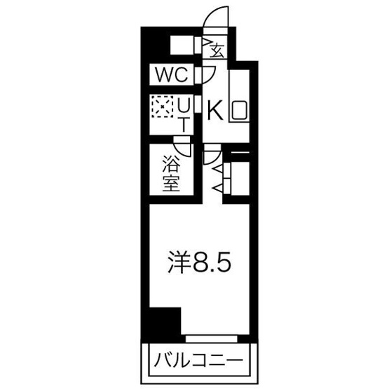 【間取り】 | リシュドール名駅南