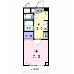 【間取り】 | グレースハイム甲陽