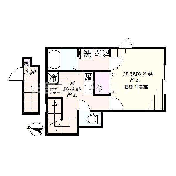 ローレル目白【おとり物件なし】の間取り