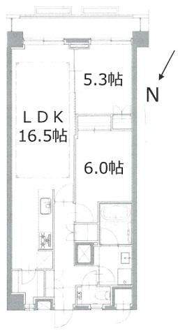 【間取り】 | サンビューハイツ渋谷