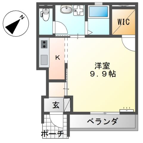 ルヴニール祇園N＆SⅡの間取り