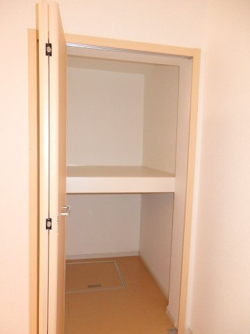 ヴィラ　池之内の収納|収納のためのスペースです