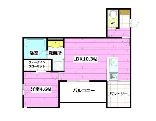 プラトーメゾンの間取り