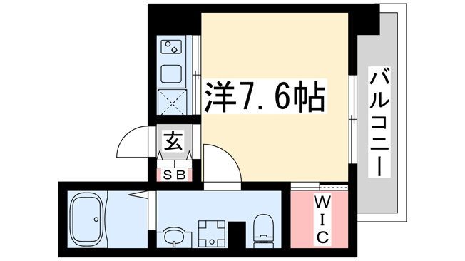 【間取り】 | ドゥーエ江坂1