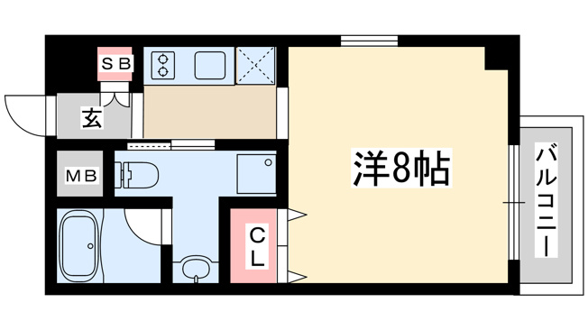 【間取り】 | フロンティアゲート淀川