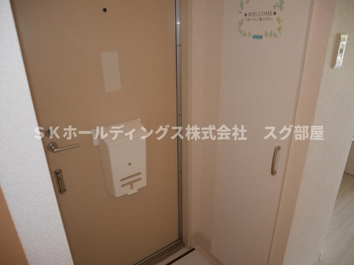 メゾンふじⅡの玄関