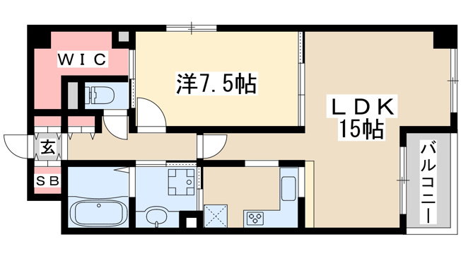 【間取り】 | カッシア江坂