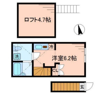 【間取り】 | ポモドーロ蒲田