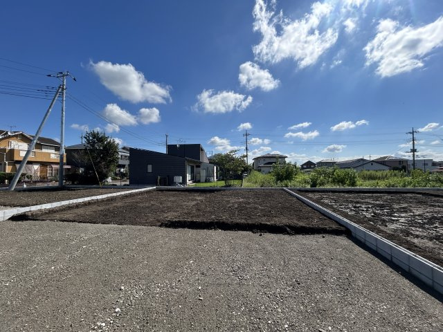 新築　佐波郡玉村町板井　LIGNAGE　9号棟の外観|現地写真　2026年12月完成予定！類似物件のご内覧等、お気軽にお問合せください♪　							

　