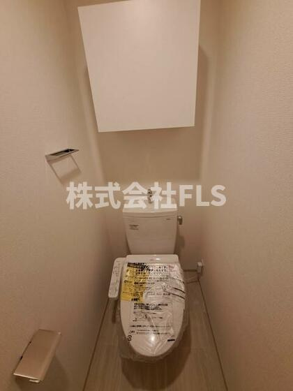 中央区日本橋中洲の賃貸マンションのトイレ