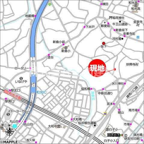 Bloomiの地図