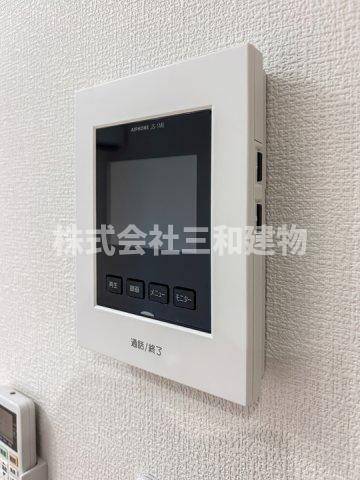 Bloomiの設備|モニター付きインターホン