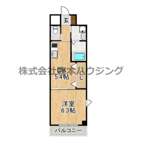 【間取り】 | 　サンフレンドソラーナ