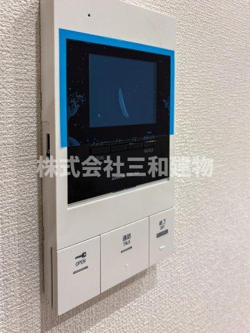 BLOOM COURTの設備|モニター付きインターホン