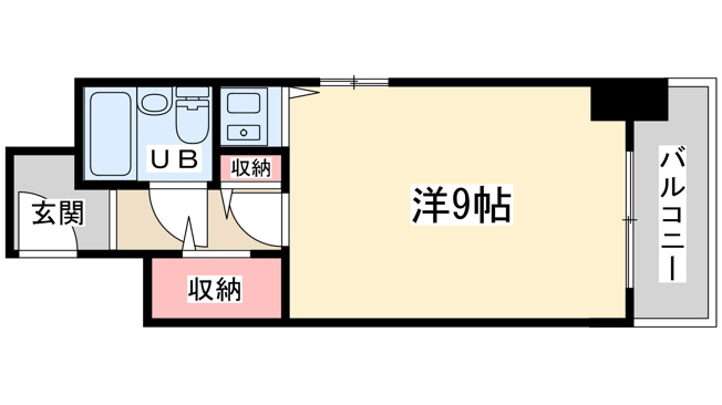 【間取り】 | エクセランス梅田西