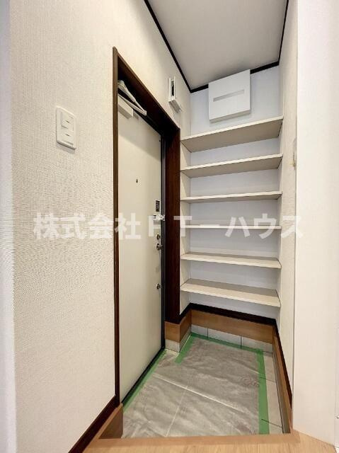 第二コーポ青山の玄関