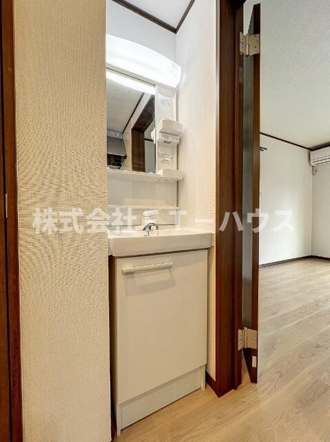 第二コーポ青山の洗面所