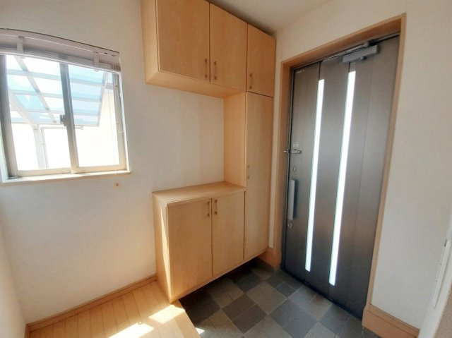 宇土市新小路町の中古一戸建の玄関