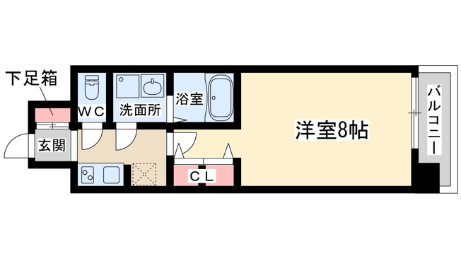 【間取り】 | アドバンス新大阪5