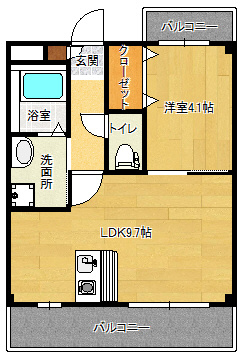 【間取り】 | カーロ・セッテ | カーロ・セッテ(GoodHome)