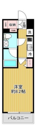 SHOKEN Residence川崎生田の間取り
