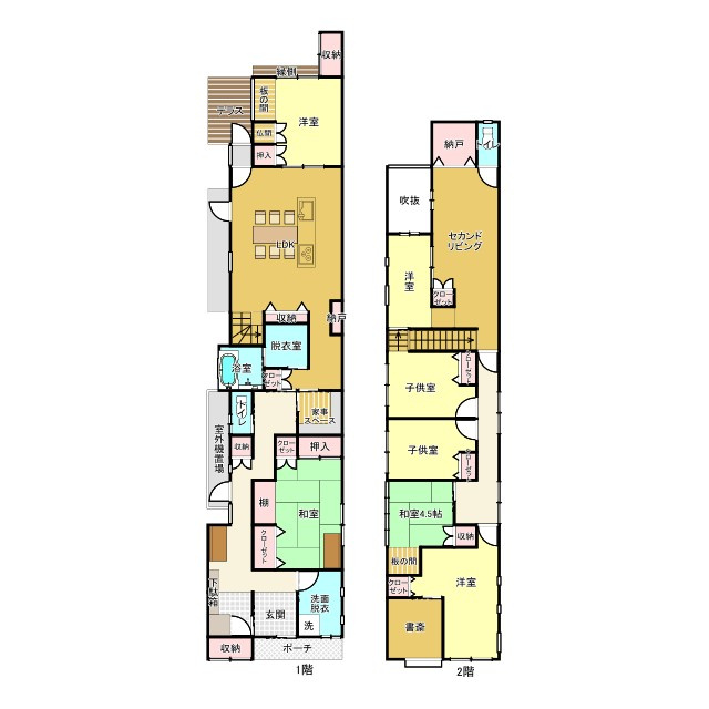 2026/9/1NEW　戸建　高山市上川原町　2980万の間取り